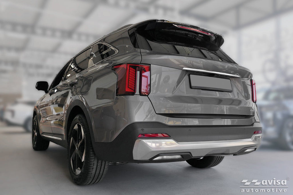Bakluckelist Kia Sorento IV facelift 2020+ – Silver satin (2/36232) | AVISA - Carlevel AB - Bakluckelist