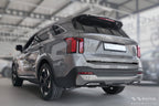 Bakluckelist Kia Sorento IV facelift 2020+ – Spegelblank svart (2/51137) | AVISA - Carlevel AB - Bakluckelist