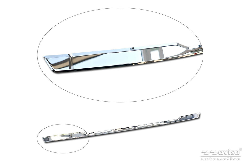 Bakluckelist Kia Sorento IV facelift 2020+ – Spegelpolerat silver (2/38141) | AVISA - Carlevel AB - Bakluckelist