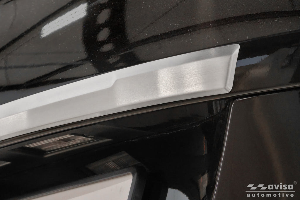 Bakluckelist Kia X-Ceed 2019–2022, facelift 2022+ – Silver satin | AVISA - Carlevel AB - Bakluckelist