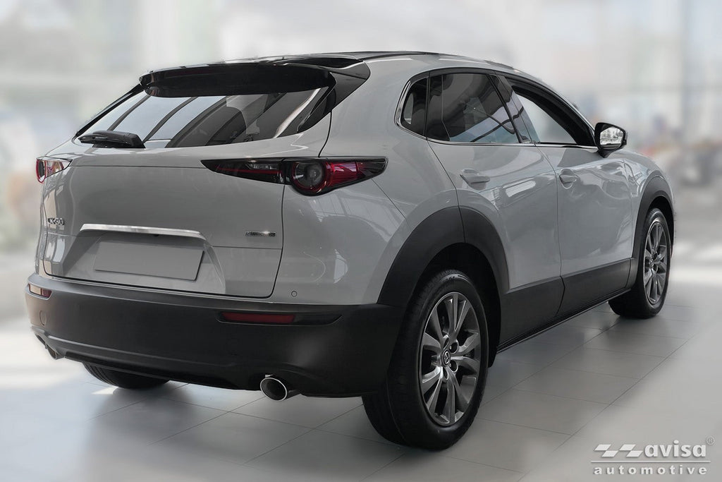 Bakluckelist Mazda CX-30 2019+ – Silver satin | AVISA - Carlevel AB - Bakluckelist