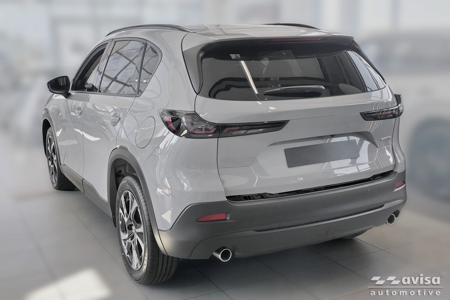 Bakluckelist Mazda CX-5 III 2025+ – Spegelblank svart | AVISA - Carlevel AB - Bakluckelist