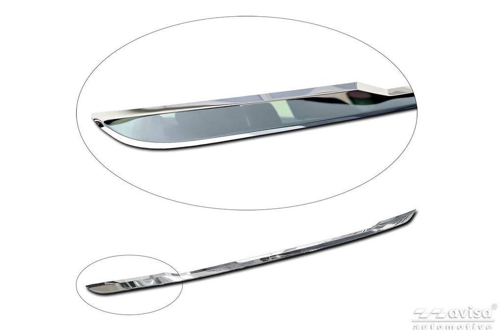 Bakluckelist Mazda CX-5 III 2025+ – Spegelpolerat silver | AVISA - Carlevel AB - Bakluckelist