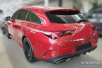 Bakluckelist Mercedes Cla II Shooting Brake (X118) 2019–2025 – Spegelpolerat silver | AVISA - Carlevel AB - Bakluckelist