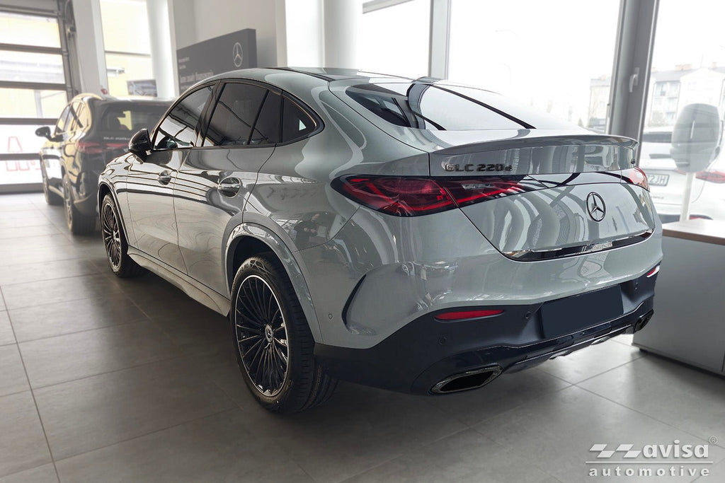 Bakluckelist Mercedes Glc II (C254) Coupe 2023+ – Spegelblank svart | AVISA - Carlevel AB - Bakluckelist