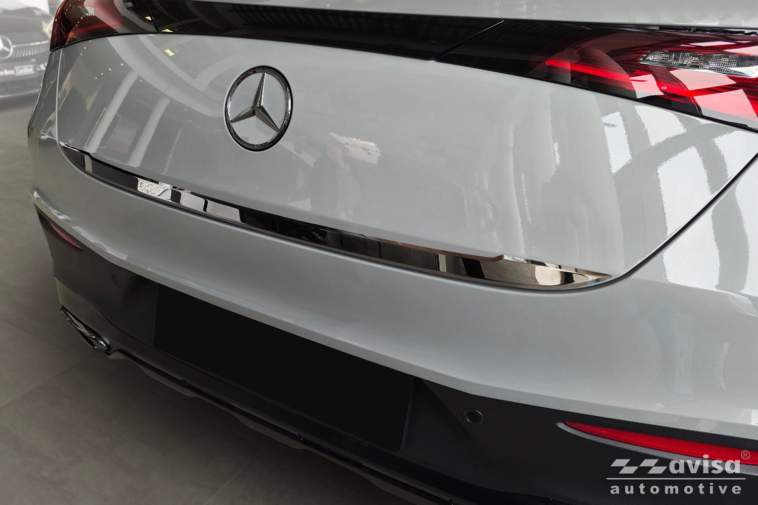Bakluckelist Mercedes Glc II (C254) Coupe 2023+ – Spegelblank svart | AVISA - Carlevel AB - Bakluckelist