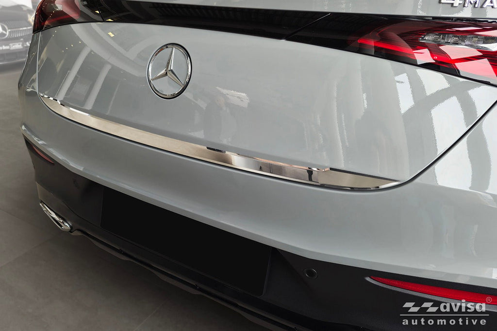 Bakluckelist Mercedes Glc II (C254) Coupe 2023+ – Spegelpolerat silver | AVISA - Carlevel AB - Bakluckelist
