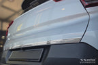 Bakluckelist Opel Frontera 2024+ – Spegelpolerat silver | AVISA - Carlevel AB - Bakluckelist