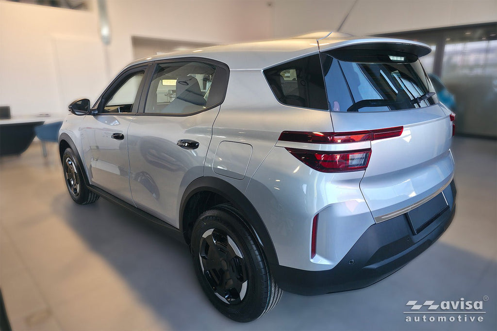 Bakluckelist Opel Frontera 2024+ – Spegelpolerat silver | AVISA - Carlevel AB - Bakluckelist