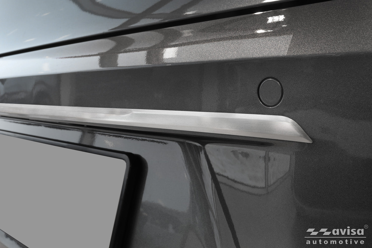 Bakluckelist Picanto III facelift 2024+ – Silver satin | AVISA - Carlevel AB - Bakluckelist