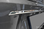 Bakluckelist Picanto III facelift 2024+ – Spegelpolerat silver | AVISA - Carlevel AB - Bakluckelist