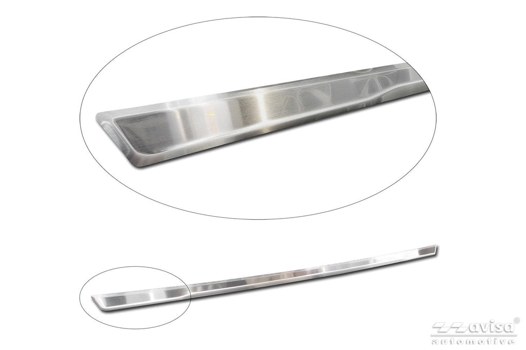 Bakluckelist Renault Arkana 2020+ – Silver satin | AVISA - Carlevel AB - Bakluckelist