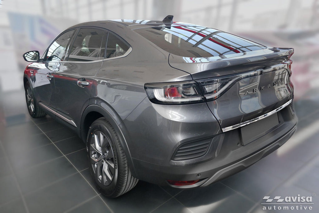 Bakluckelist Renault Arkana 2020+ – Spegelpolerat silver | AVISA - Carlevel AB - Bakluckelist