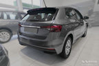 Bakluckelist Skoda Fabia IV 2021+ – Silver satin | AVISA - Carlevel AB - Bakluckelist