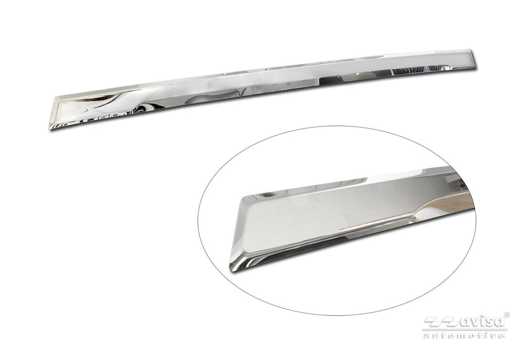 Bakluckelist Skoda Fabia IV 2021+ – Spegelpolerat silver | AVISA - Carlevel AB - Bakluckelist