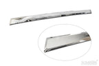 Bakluckelist Skoda Fabia IV 2021+ – Spegelpolerat silver | AVISA - Carlevel AB - Bakluckelist