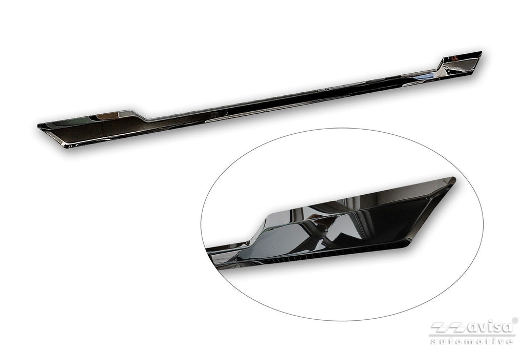 Bakluckelist Skoda Kamiq 2019+24, facelift 24– – Spegelblank svart | AVISA - Carlevel AB - Bakluckelist