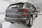 Bakluckelist Skoda Kamiq 2019+24, facelift 24– – Spegelpolerat silver | AVISA - Carlevel AB - Bakluckelist