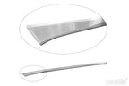 Bakluckelist Skoda Karoq facelift 2022+ – Silver satin | AVISA - Carlevel AB - Bakluckelist