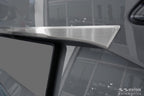 Bakluckelist Skoda Karoq facelift 2022+ – Silver satin | AVISA - Carlevel AB - Bakluckelist