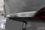 Bakluckelist Skoda Octavia IV liftback 2019–2024 facelift 2024+ – Silver satin | AVISA - Carlevel AB - Bakluckelist
