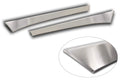 Bakluckelist Subaru Forester VI 2024+ – Silver satin | AVISA - Carlevel AB - Bakluckelist