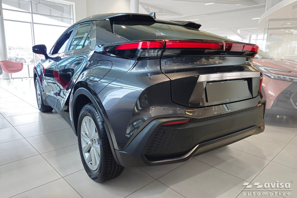 Bakluckelist Toyota C-Hr II (X20) 2023+ – Silver satin | AVISA - Carlevel AB - Bakluckelist