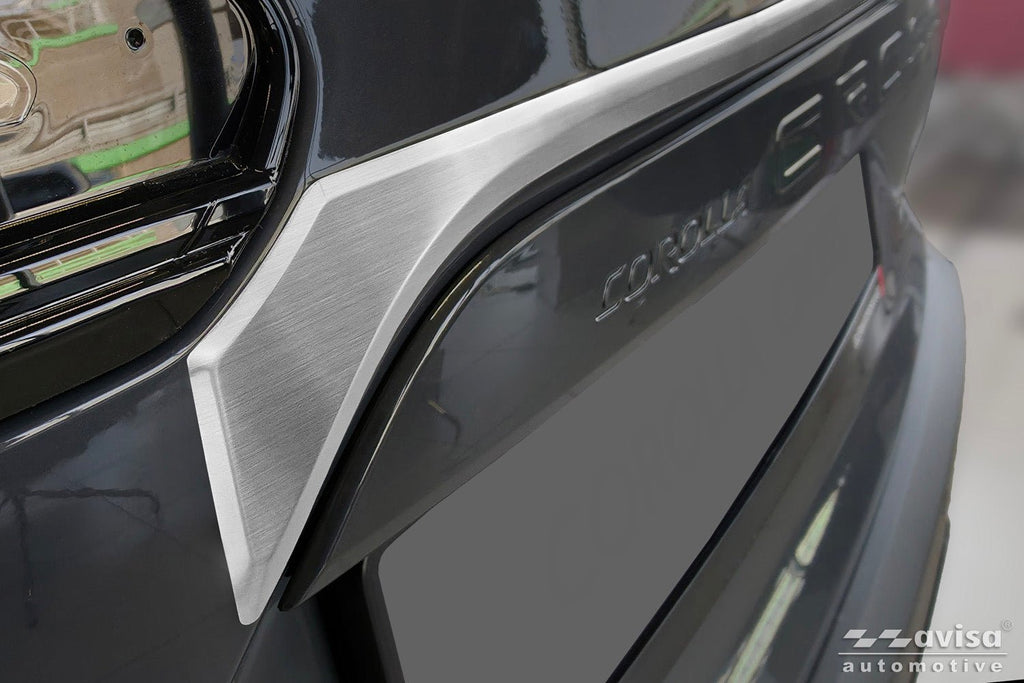 Bakluckelist Toyota Corolla Cross (XG1TJ) 2022–2025, facelift 2025+ – Silver satin | AVISA - Carlevel AB - Bakluckelist
