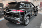 Bakluckelist Toyota Corolla Cross (XG1TJ) 2022–2025, facelift 2025+ Spegelpolerat silver | AVISA - Carlevel AB - Bakluckelist