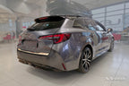 Bakluckelist Toyota Corolla XII Touring Sports 2018+/ GR Sport 2018+ – Spegelpolerat silver (2/38124) | AVISA - Carlevel AB - Bakluckelist