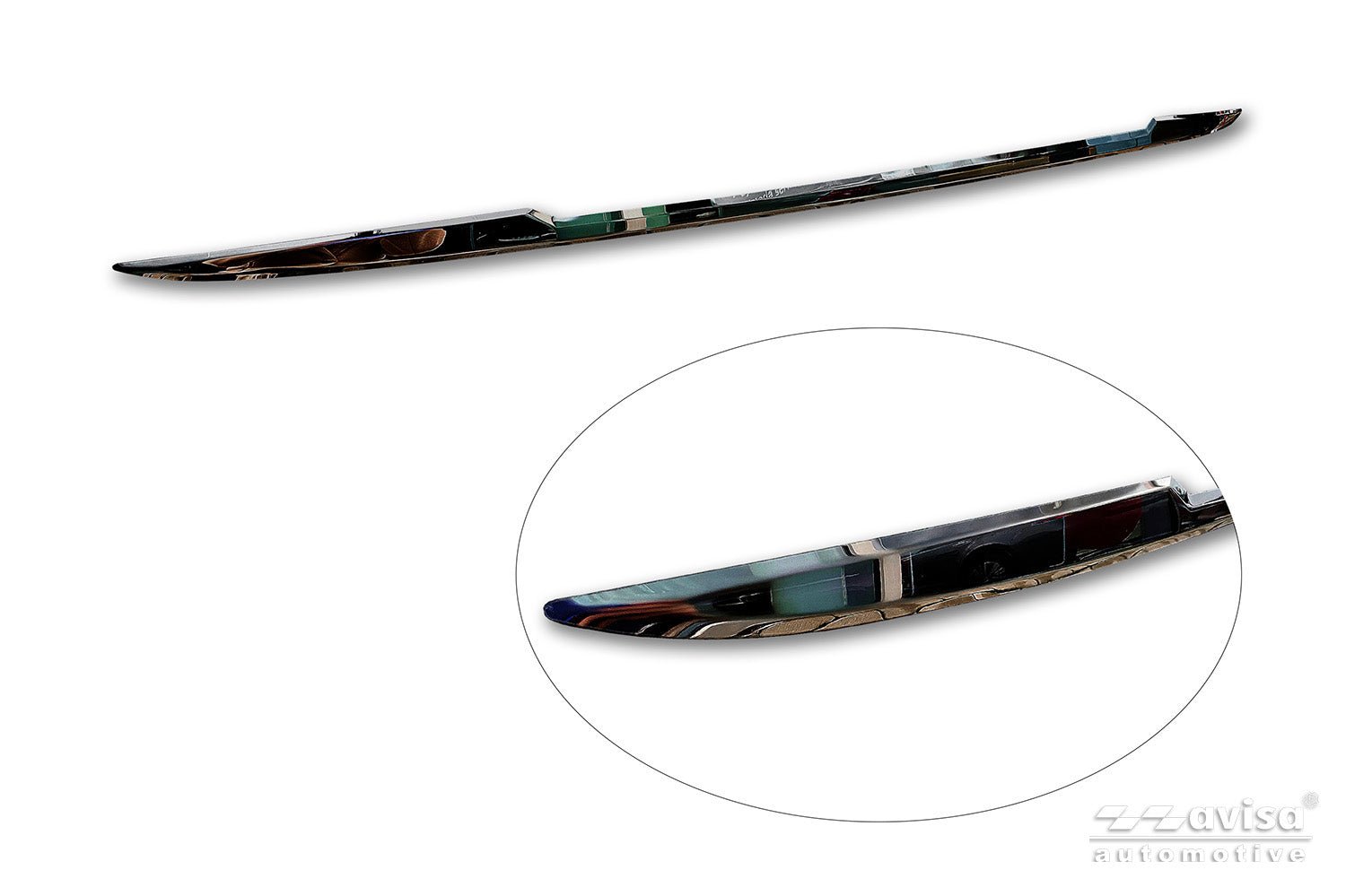 Bakluckelist Toyota Yaris Cross 2021+ – Spegelblank svart | AVISA - Carlevel AB - Bakluckelist