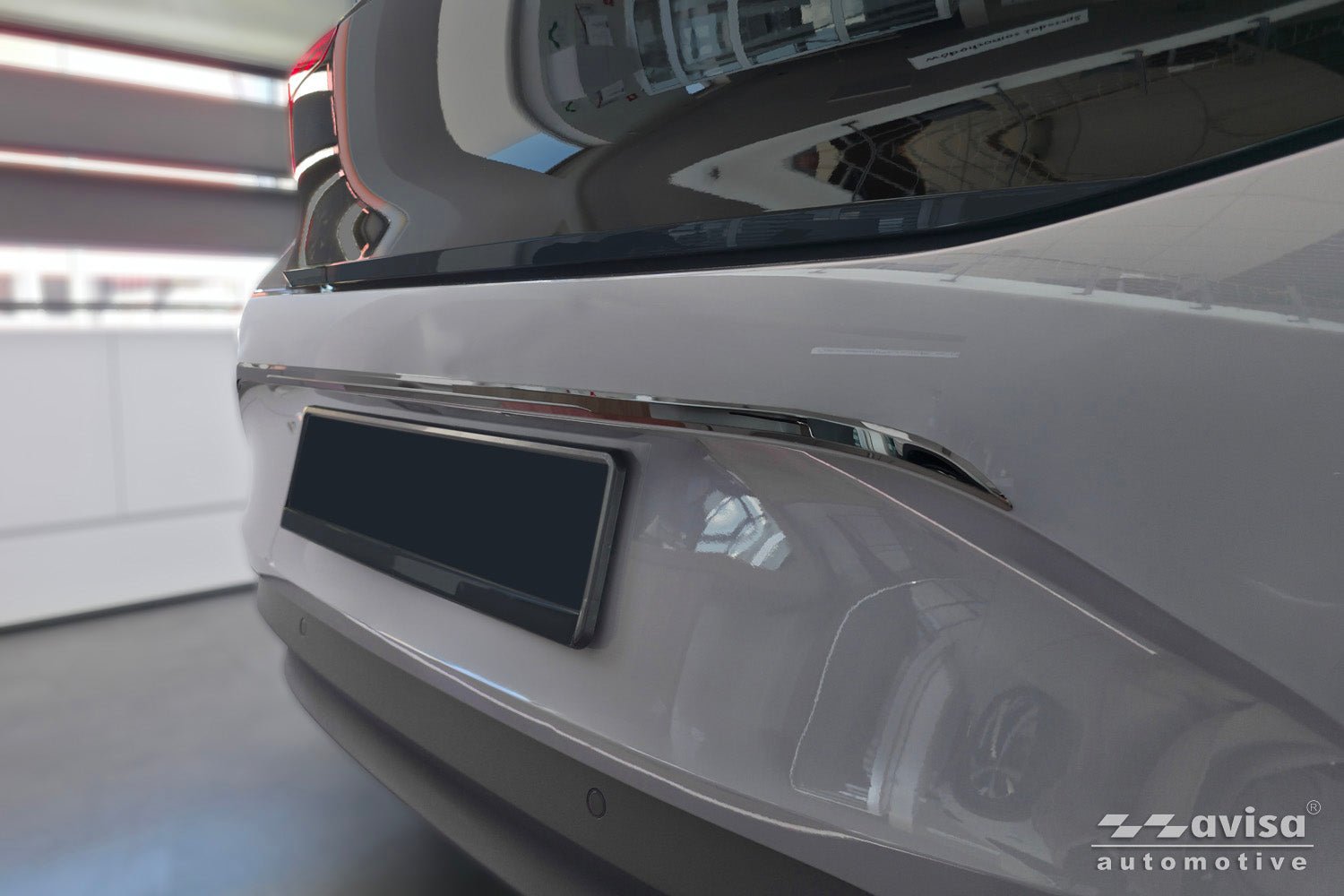 Bakluckelist Volkswagen ID 3 2019–2023, facelift 2023+ – Spegelblank svart | AVISA - Carlevel AB - Bakluckelist
