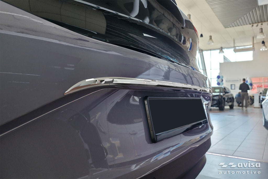 Bakluckelist Volkswagen ID 3 2019–2023, facelift 2023+ – Spegelpolerat silver | AVISA - Carlevel AB - Bakluckelist