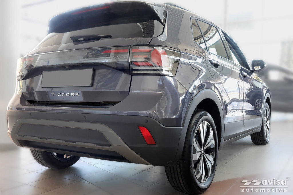 Bakluckelist Volkswagen T-Cross 2018–2024, facelift 2024+ – Spegelblank svart | AVISA - Carlevel AB - Bakluckelist