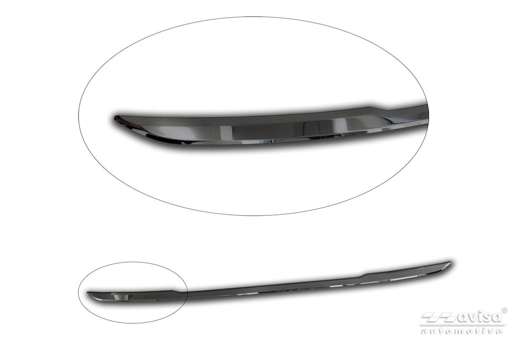 Bakluckelist Volkswagen Taigo 2021+ – Spegelblank svart | AVISA - Carlevel AB - Bakluckelist