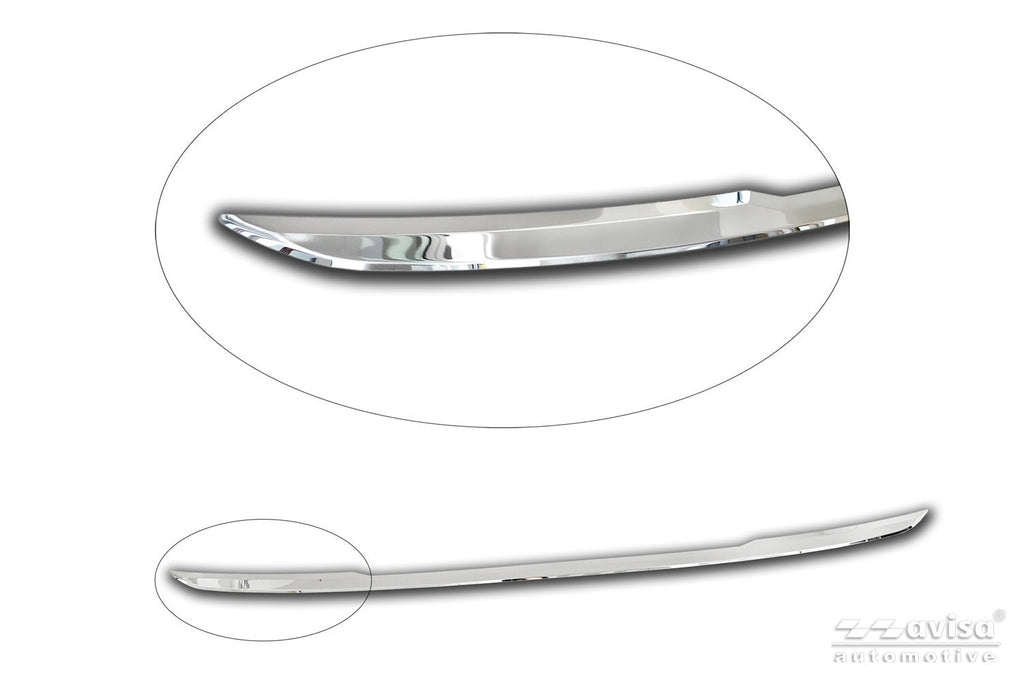 Bakluckelist Volkswagen Taigo 2021+ – Spegelpolerat silver | AVISA - Carlevel AB - Bakluckelist