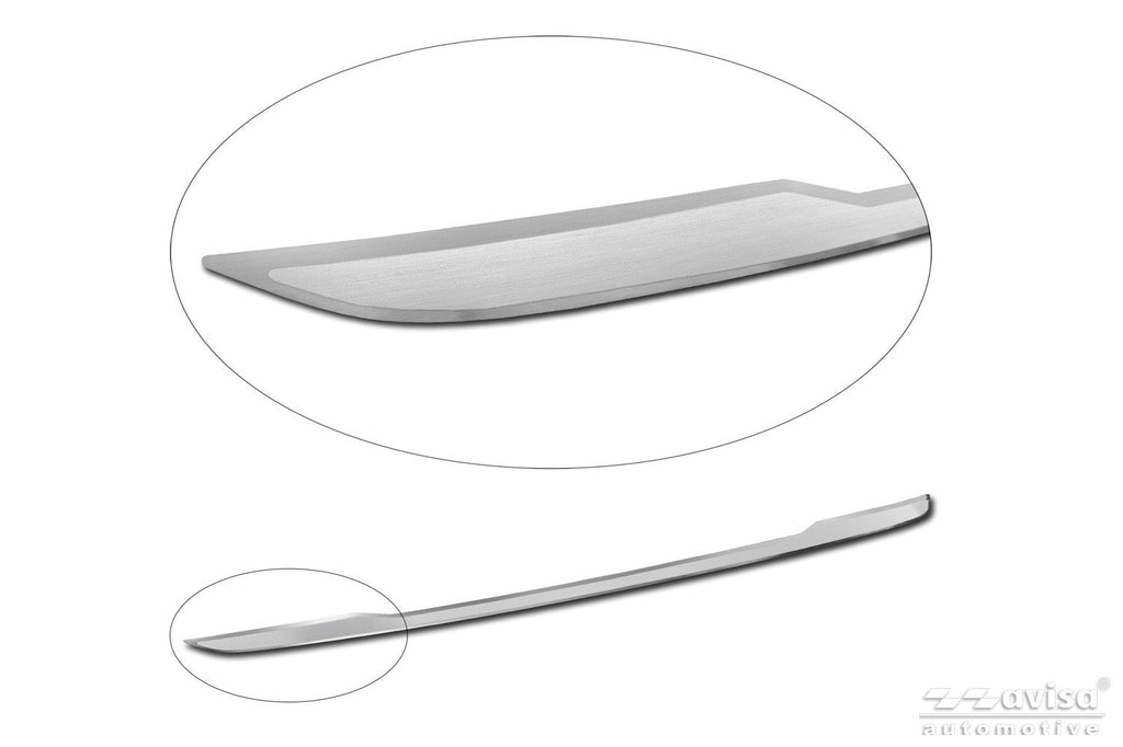 Bakluckelist Volkswagen Tayron II 2025+ – Silver satin | AVISA - Carlevel AB - Bakluckelist