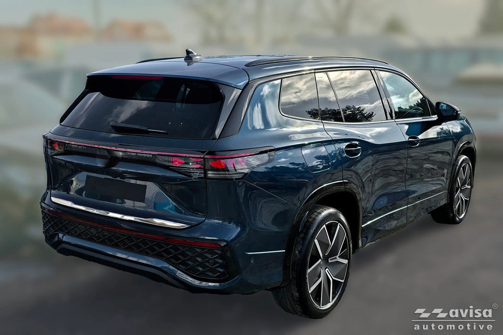 Bakluckelist Volkswagen Tayron II 2025+ – Spegelpolerat silver | AVISA - Carlevel AB - Bakluckelist