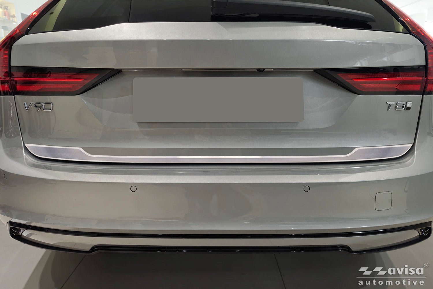 Bakluckelist Volvo V90 Kombi 2016+/ V90 Cross Country 2016+ – Silver satin | AVISA - Carlevel AB - Bakluckelist