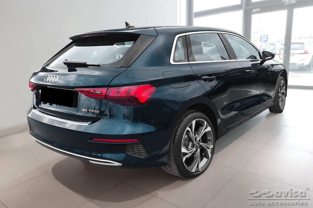 Lastskydd Audi A3 IV (8Y) Sportback 5-dörrars 2020+ – Silver satin | AVISA - Carlevel AB - Lastskydd