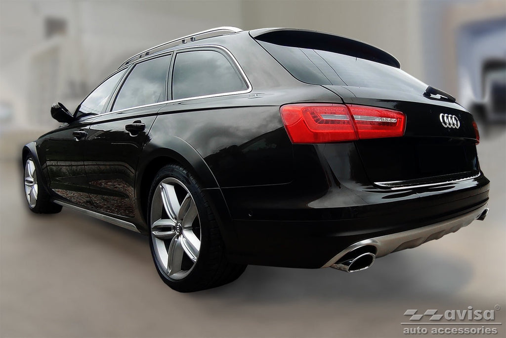 Lastskydd Audi A6 C7 Allroad 2012–2014, facelift 2014–2018 – Silver satin | AVISA - Carlevel AB - Lastskydd