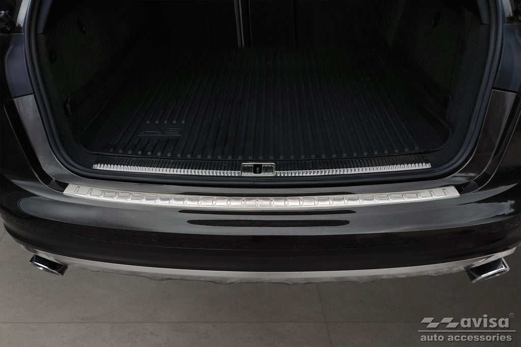 Lastskydd Audi A6 C7 Allroad 2012–2014, facelift 2014–2018 – Silver satin | AVISA - Carlevel AB - Lastskydd