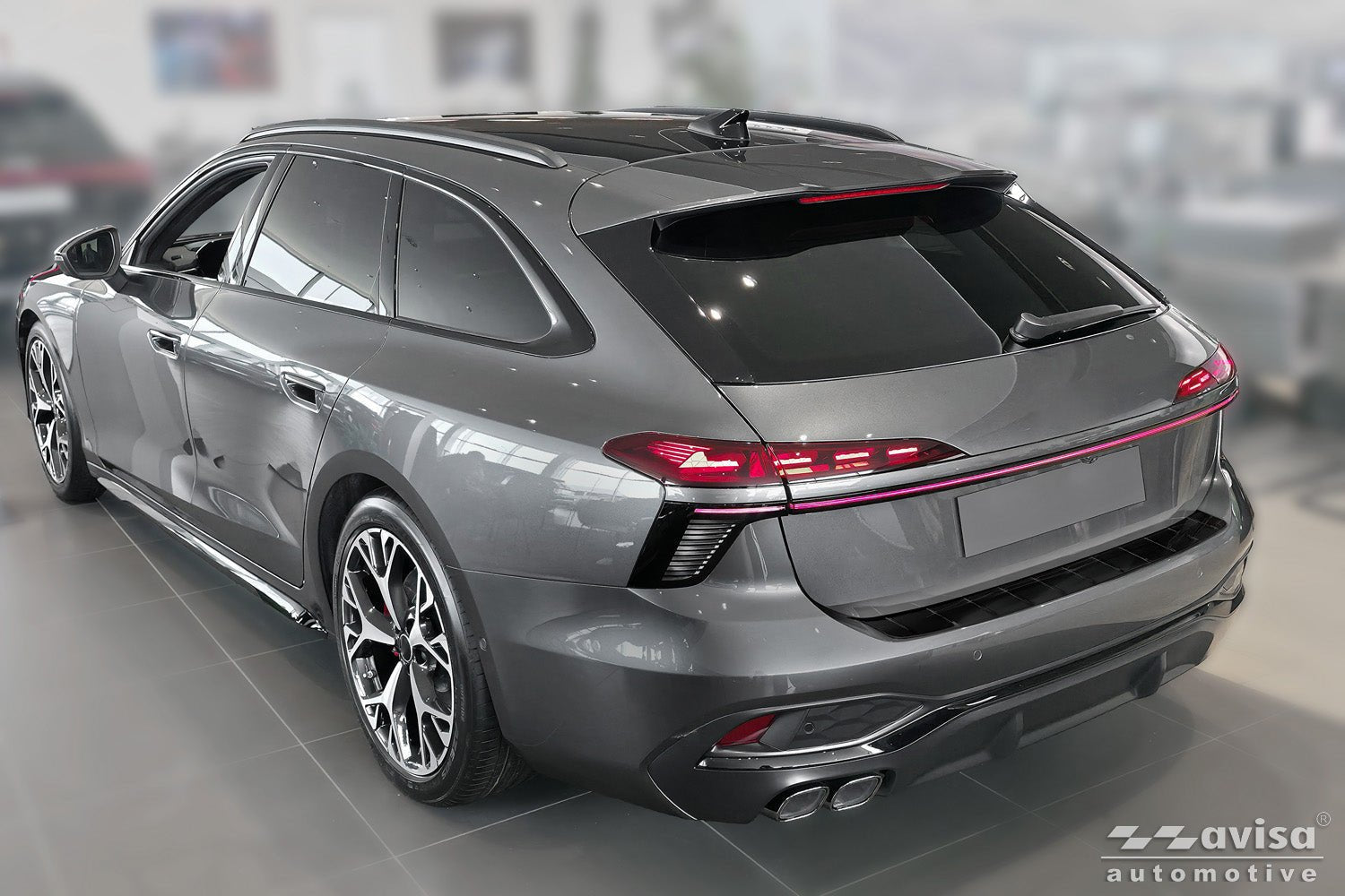 Lastskydd Audi A6 C9 Avant S-line 2025+ – Svart | AVISA - Carlevel AB - Lastskydd