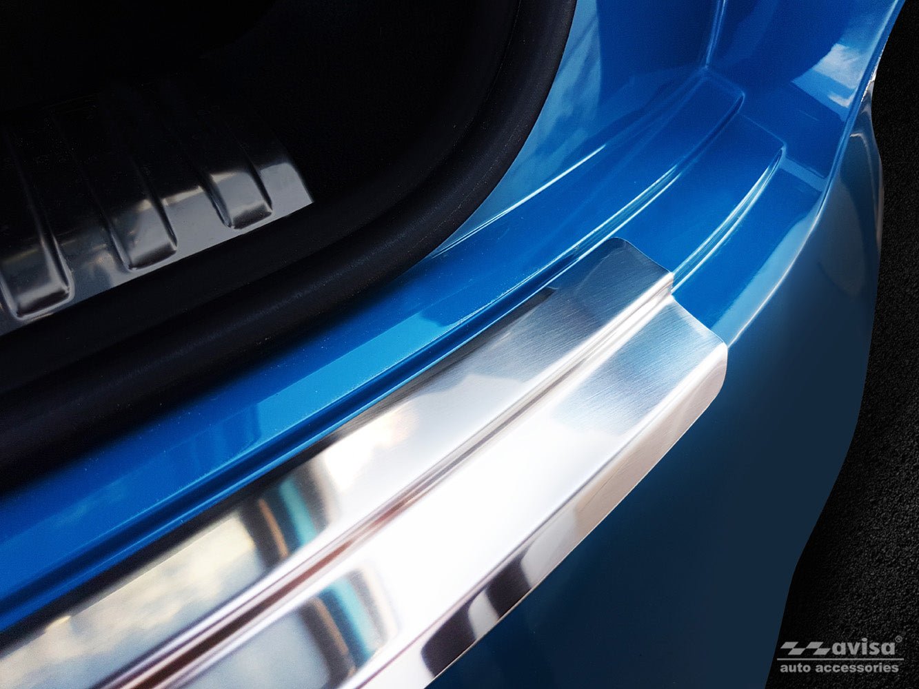 Lastskydd Audi E-Tron 2018+ / Audi E-Tron Sportback 2019+ – Silver satin | AVISA - Carlevel AB - Lastskydd