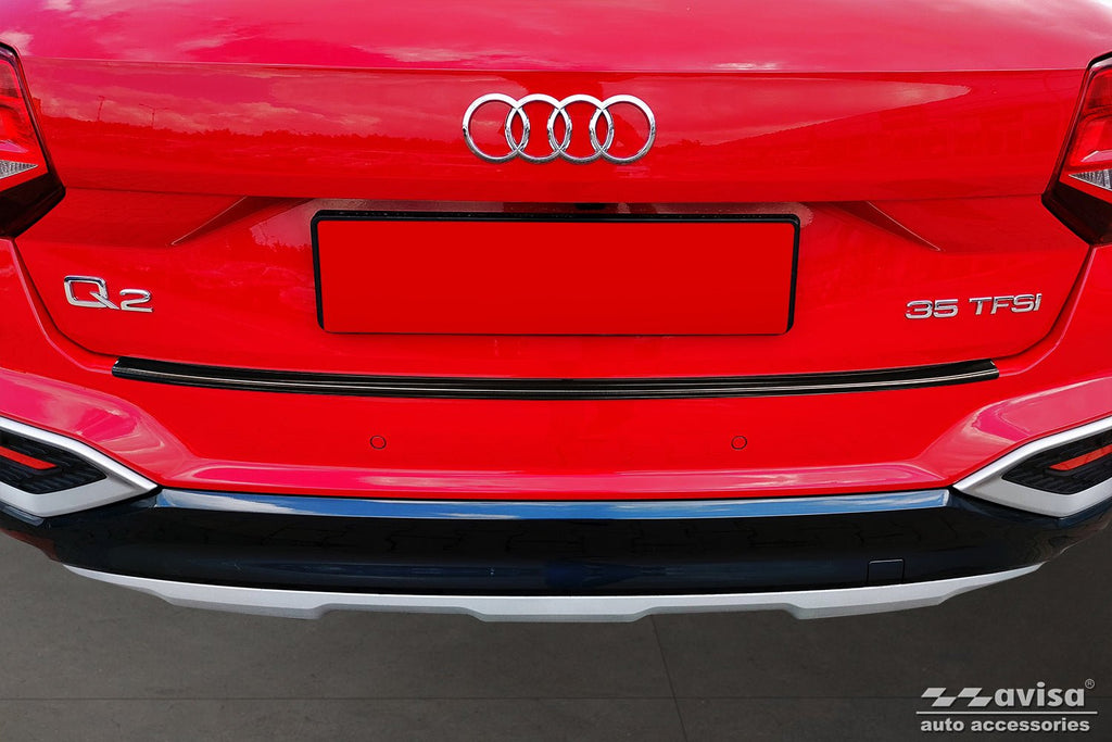 Lastskydd Audi Q2 crossover facelift 2020+ – Svart | AVISA - Carlevel AB - Lastskydd