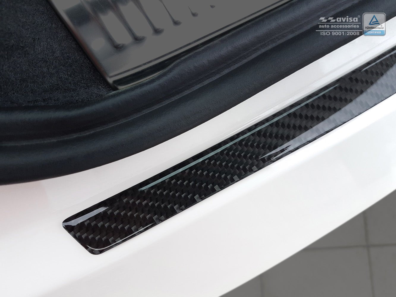 Lastskydd Audi Q3 2011–2015, facelift 02.2015–2018 – Svart | AVISA - Carlevel AB - Lastskydd