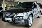 Lastskydd Audi Q5 2008–2012, facelift 2012–2016 / Audi SQ5 2013+ – Spegelblank svart | AVISA - Carlevel AB - Lastskydd