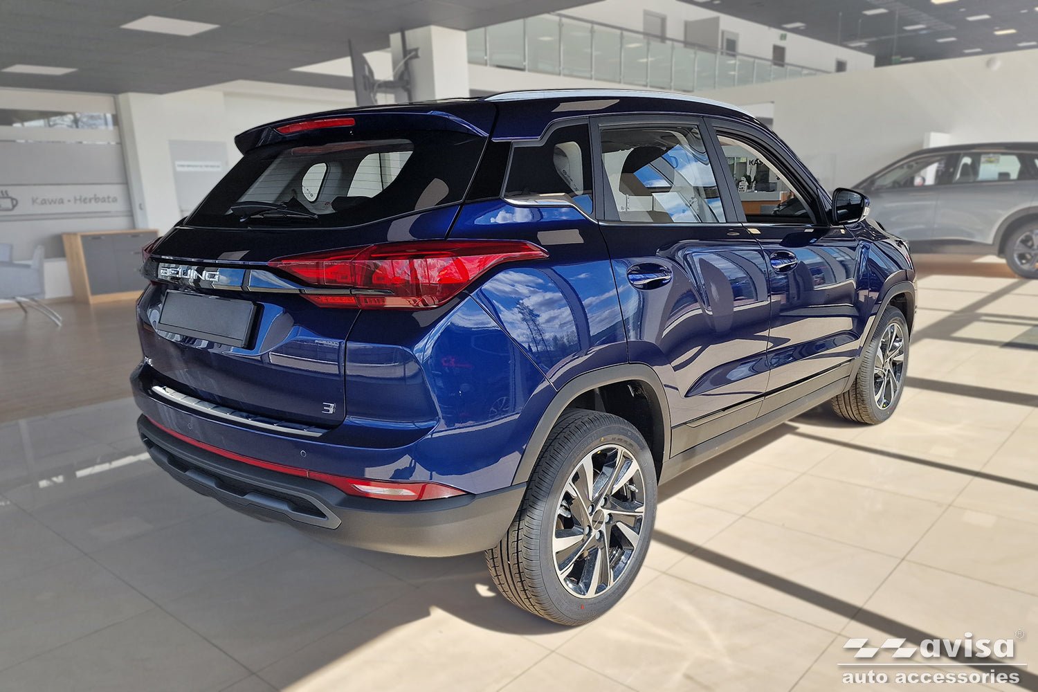 Lastskydd Baic Beijing 3 2023+ – Silver satin | AVISA - Carlevel AB - Lastskydd