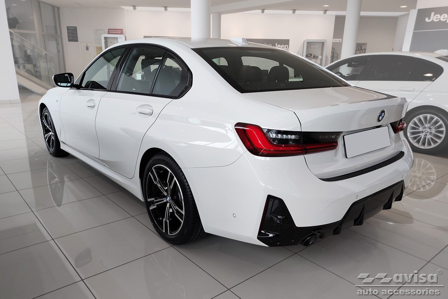 Lastskydd Black Mat BMW 3 G20 sedan M-paket 2018– 2022 – Mattsvart | AVISA - Carlevel AB - Lastskydd