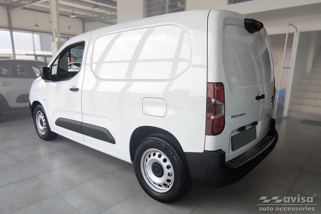 Lastskydd Black Mat Citroen Berlingo II 2008–2015, facelift 2015–2018 m.fl. – Mattsvart | AVISA - Carlevel AB - Lastskydd
